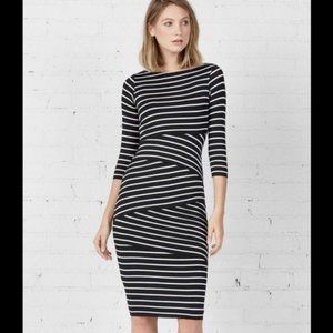 Anthropologie Bailey 44 mini striped bodycon dress XS